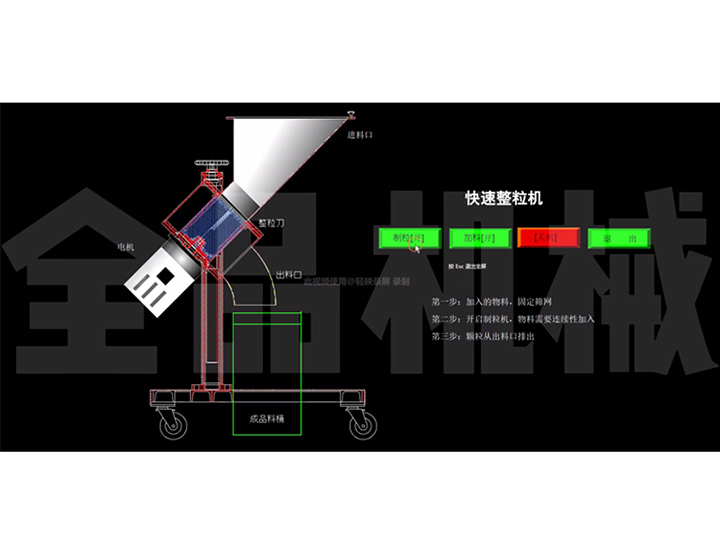 KZL系列快速整粒（粉碎）機